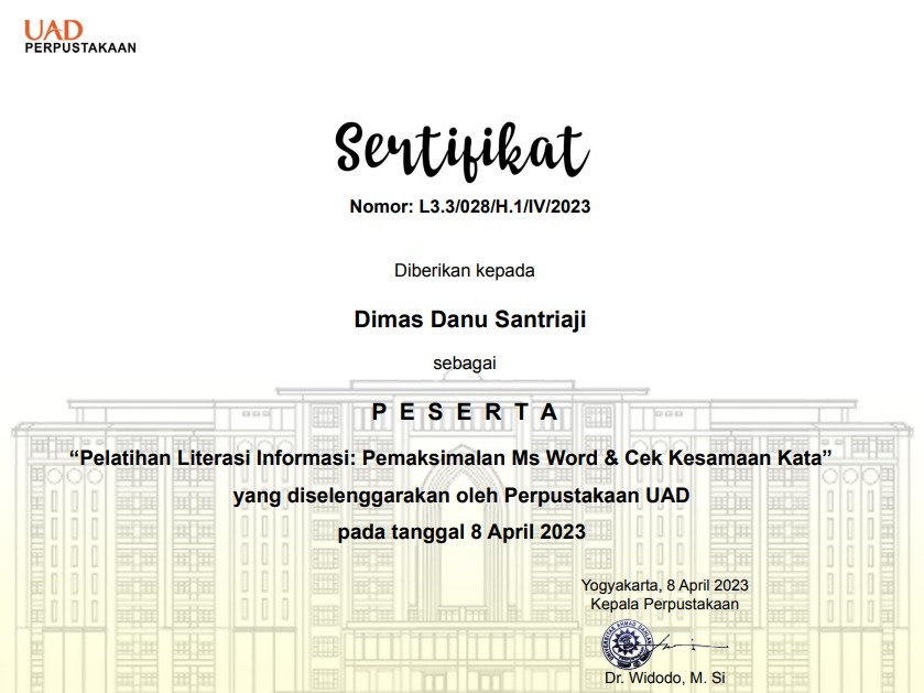 Pelatihan Literasi Informasi